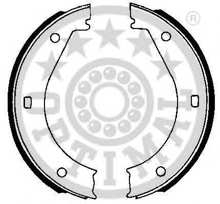 OPTIMAL BB4040 Комплект гальмівних колодок