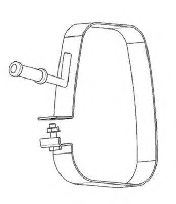 WALKER 80606 Кронштейн, система випуску ОГ