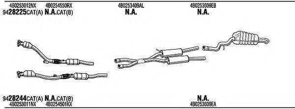 WALKER ADH16007B Система випуску ОГ