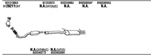 WALKER ADH16983A Система випуску ОГ