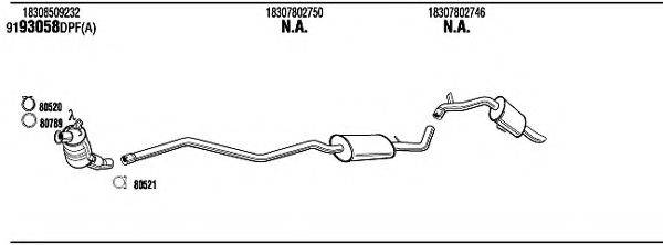 WALKER BWH22956BA Система випуску ОГ