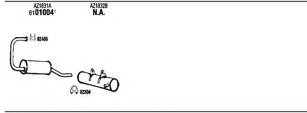 WALKER CI11008A Система випуску ОГ