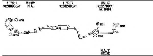 WALKER FIH28830A Система випуску ОГ