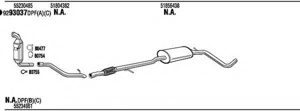 WALKER FIH29487CA Система випуску ОГ