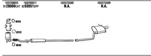 WALKER MNH33056AB Система випуску ОГ