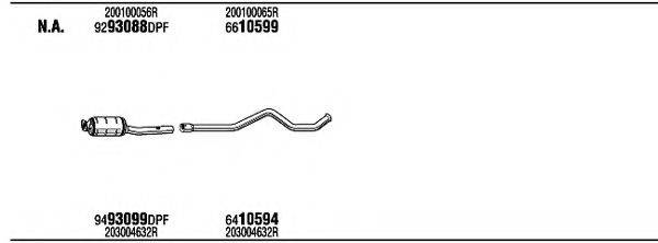 WALKER REH27532A Система випуску ОГ