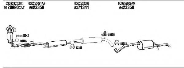 WALKER SKH19271BE Система випуску ОГ