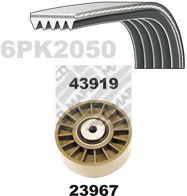 MAPCO 23919 Полікліновий ремінний комплект