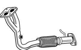 FONOS 07185 Труба вихлопного газу