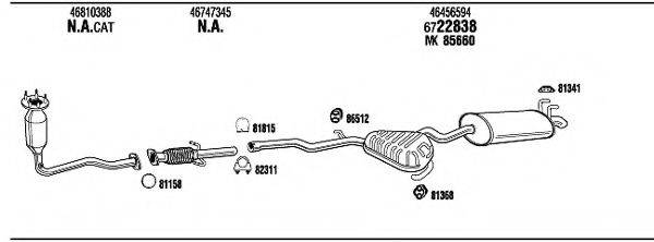 FONOS FI71016B Система випуску ОГ