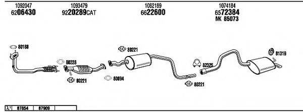 FONOS FO60079 Система випуску ОГ