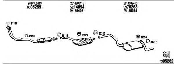 FONOS MB30004A Система випуску ОГ