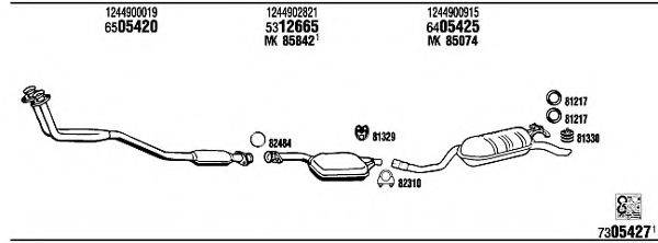 FONOS MB33709 Система випуску ОГ