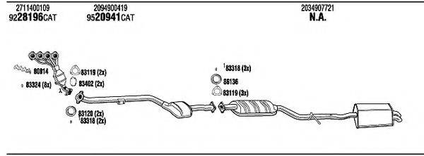 FONOS MBH17861B Система випуску ОГ