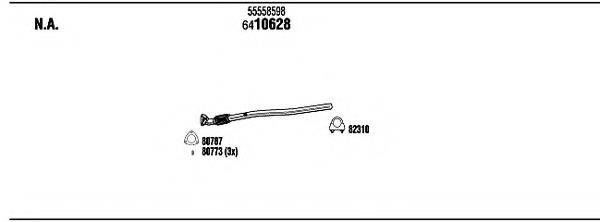 FONOS OPK22680 Система випуску ОГ