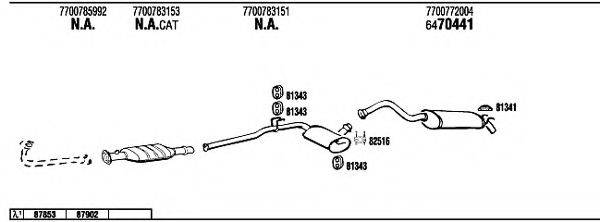 FONOS RE72112 Система випуску ОГ