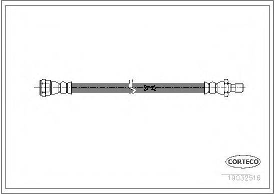 CORTECO 19032516 Гальмівний шланг