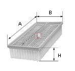 SOFIMA S3198A Повітряний фільтр