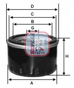 SOFIMA S3584R Масляний фільтр