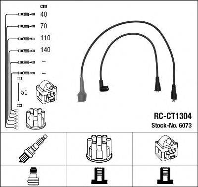 NGK 6073 Комплект дротів запалювання