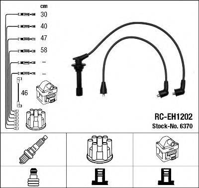 NGK 6370 Комплект дротів запалювання