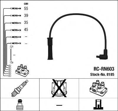 NGK 8185 Комплект дротів запалювання