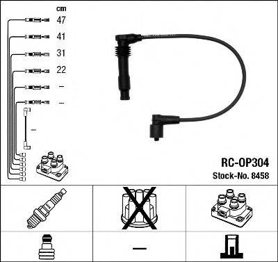 NGK 8458 Комплект дротів запалювання