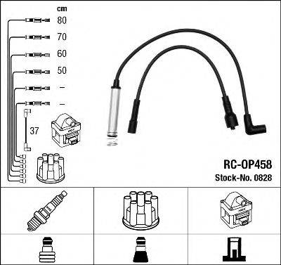 NGK 0828 Комплект дротів запалювання