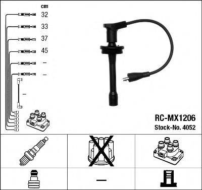 NGK 4052 Комплект дротів запалювання