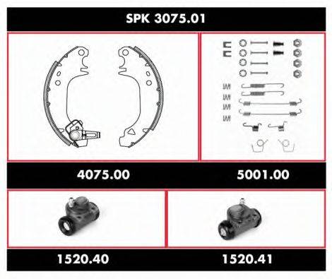 ROADHOUSE SPK307501 Комплект гальм, барабанний гальмівний механізм