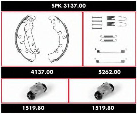 ROADHOUSE SPK313700 Комплект гальм, барабанний гальмівний механізм