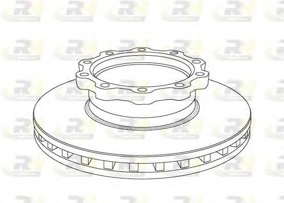 ROADHOUSE NSX103820 гальмівний диск