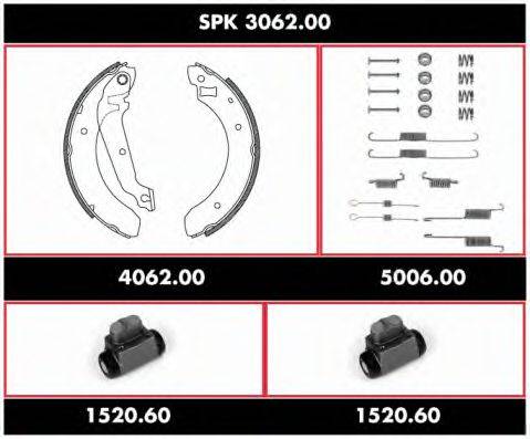 REMSA SPK306200 Комплект гальм, барабанний гальмівний механізм