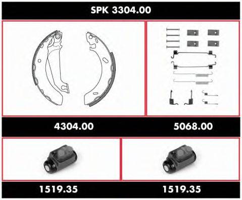 REMSA SPK330400 Комплект гальм, барабанний гальмівний механізм