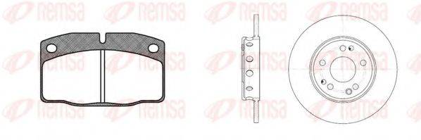 REMSA 810101 Комплект гальм, дисковий гальмівний механізм