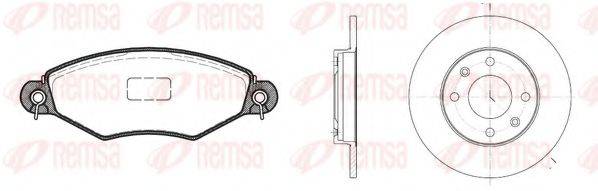 REMSA 864306 Комплект гальм, дисковий гальмівний механізм