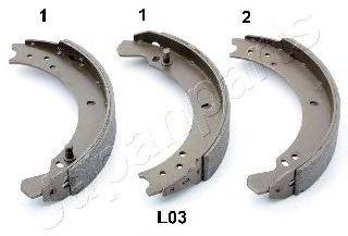 JAPANPARTS GFL03AF Комплект гальмівних колодок