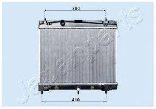 JAPANPARTS RDA153011 Радіатор, охолодження двигуна