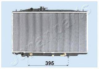 JAPANPARTS RDA193024 Радіатор, охолодження двигуна