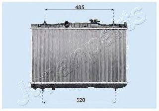 JAPANPARTS RDA333030 Радіатор, охолодження двигуна