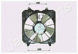 JAPANPARTS VNT192001 Вентилятор, охолодження двигуна