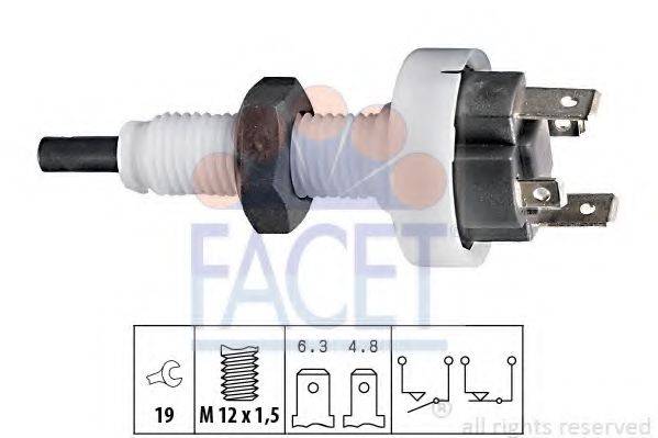 FACET 71049 Вимикач ліхтаря сигналу гальмування