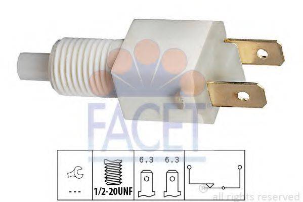 FACET 71034 Вимикач ліхтаря сигналу гальмування