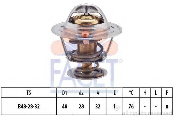 FACET 78418S Термостат, охолоджуюча рідина