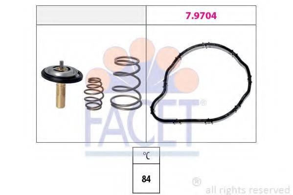 FACET 78841 Термостат, охолоджуюча рідина