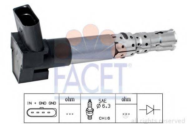 FACET 96337 Котушка запалювання