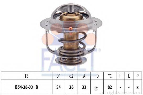 FACET 78462S Термостат, охолоджуюча рідина