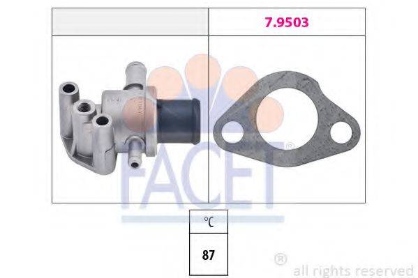 FACET 78105 Термостат, охолоджуюча рідина