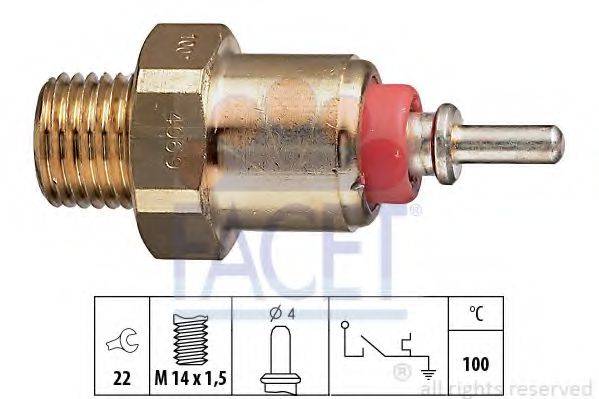 FACET 74069 термовимикач, сигнальна лампа рідини, що охолоджує