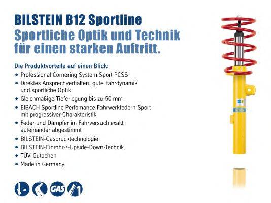 BILSTEIN BIL015395 Комплект ходової частини, пружини / амортизатори